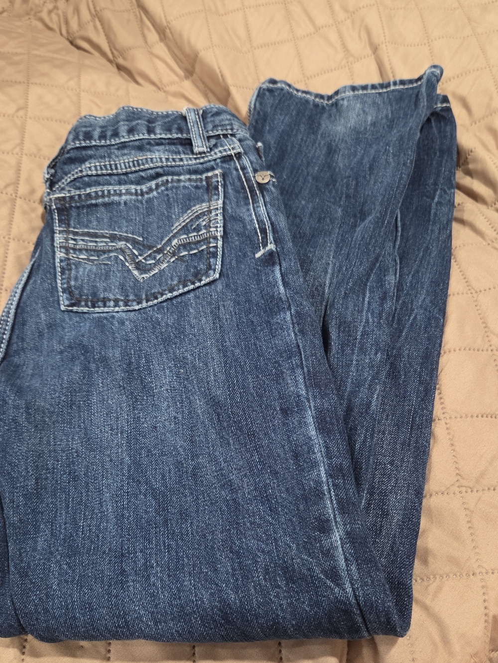 Wrangler Slim Jeans in Dark Blue Denim